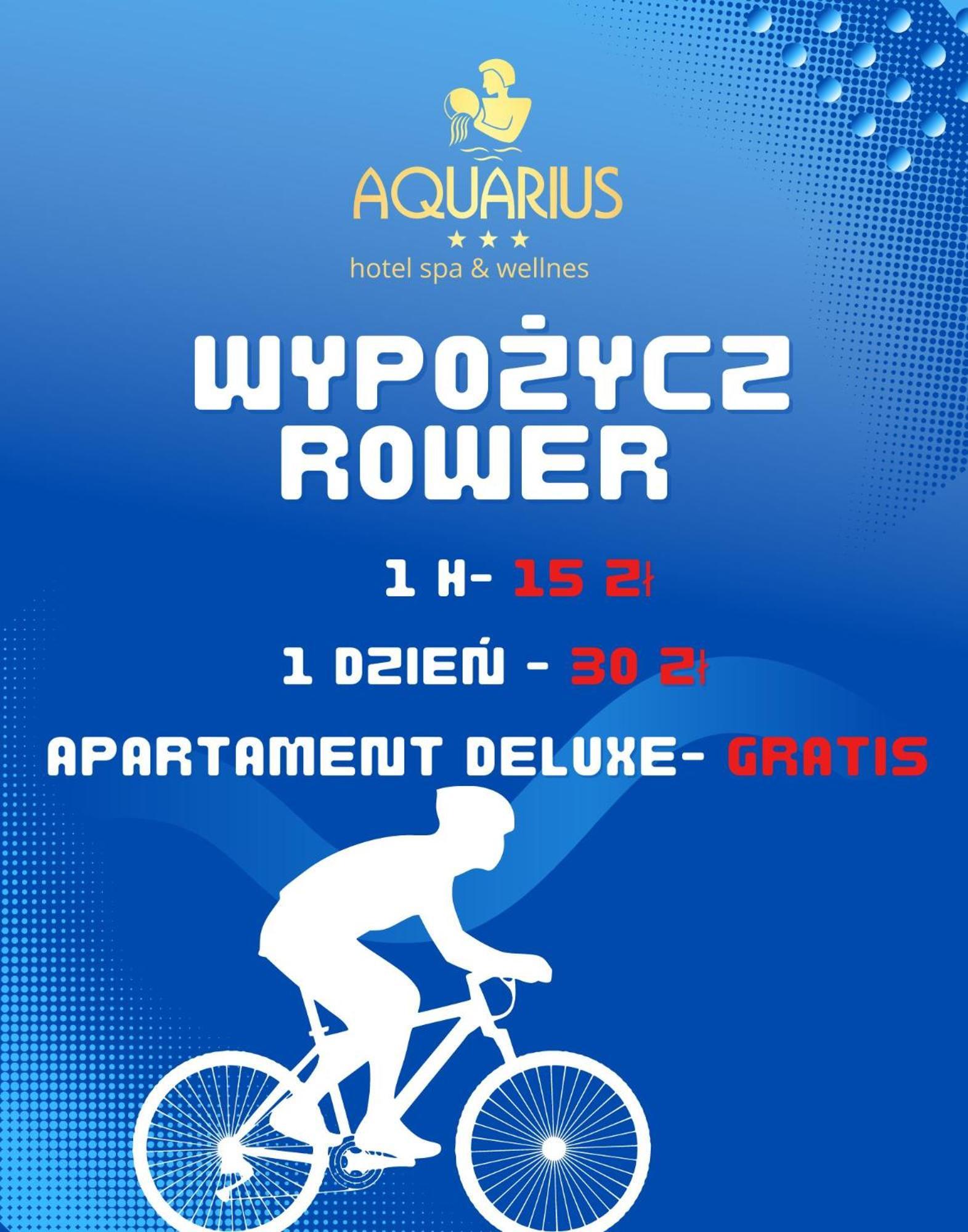 Hotel Aquarius Restaurant Wellness Spa Цехоцинек Экстерьер фото